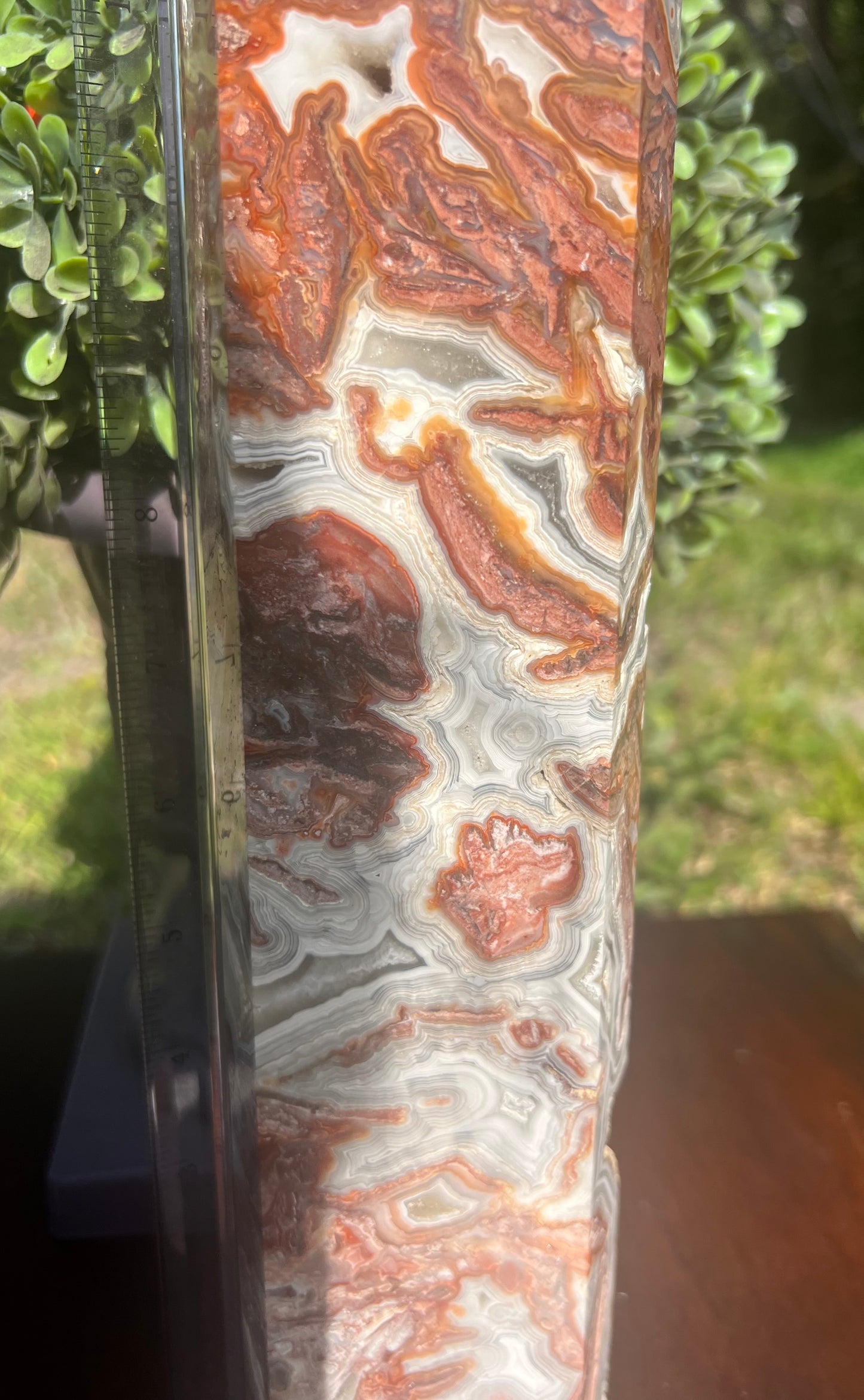 Mexican Lace Agate Tower