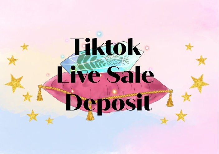 Live Sale Deposit